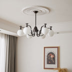 Perenia Glass Chandelier-Moonnatur