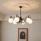 Perenia Glass Chandelier-Moonnatur