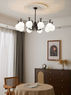 Perenia Glass Chandelier-Moonnatur