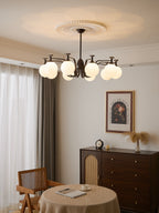 Perenia Glass Chandelier-Moonnatur