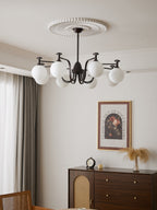 Perenia Glass Chandelier-Moonnatur