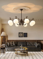 Perenia Glass Chandelier-Moonnatur