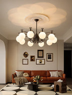 Perenia Glass Chandelier-Moonnatur