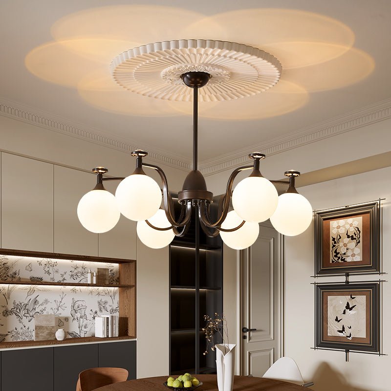 Perenia Glass Chandelier-Moonnatur