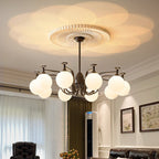 Perenia Glass Chandelier-Moonnatur