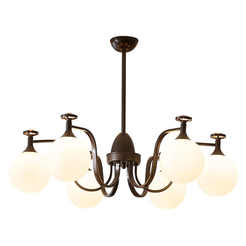 Perenia Glass Chandelier-Moonnatur