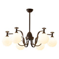 Perenia Glass Chandelier-Moonnatur