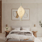 Alwynella Silk Pendant Light-Moonnatur