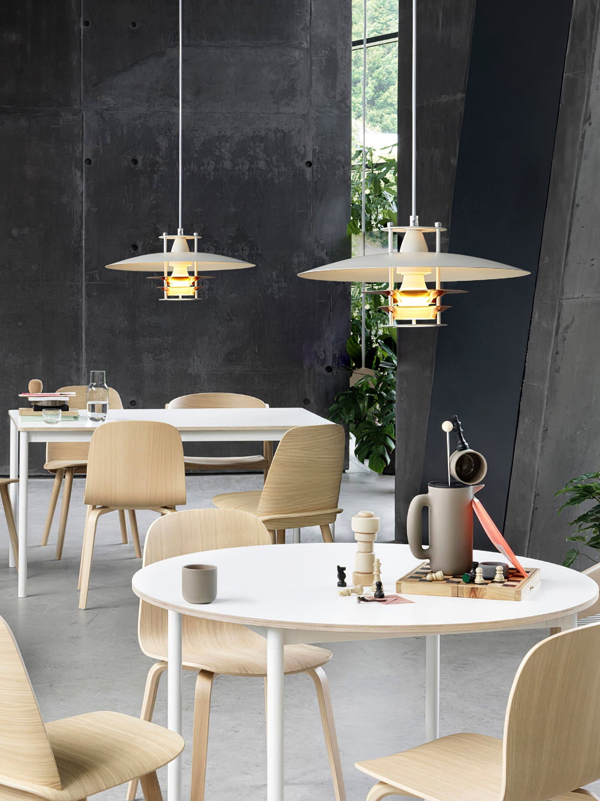 Deldeniel Aluminium Pendant Light-Moonnatur