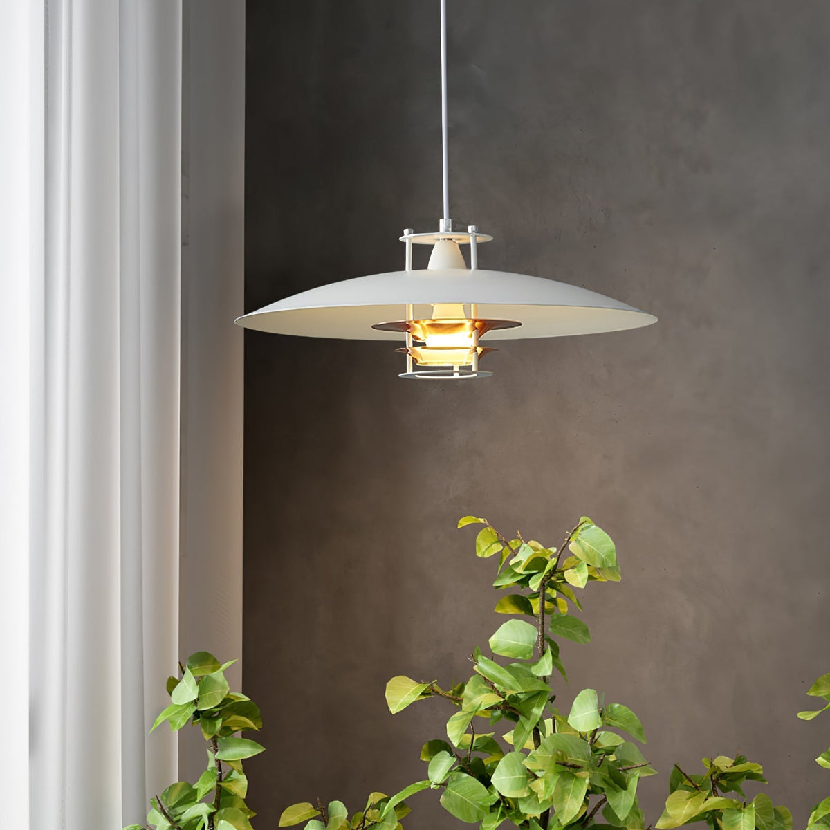Deldeniel Aluminium Pendant Light-Moonnatur