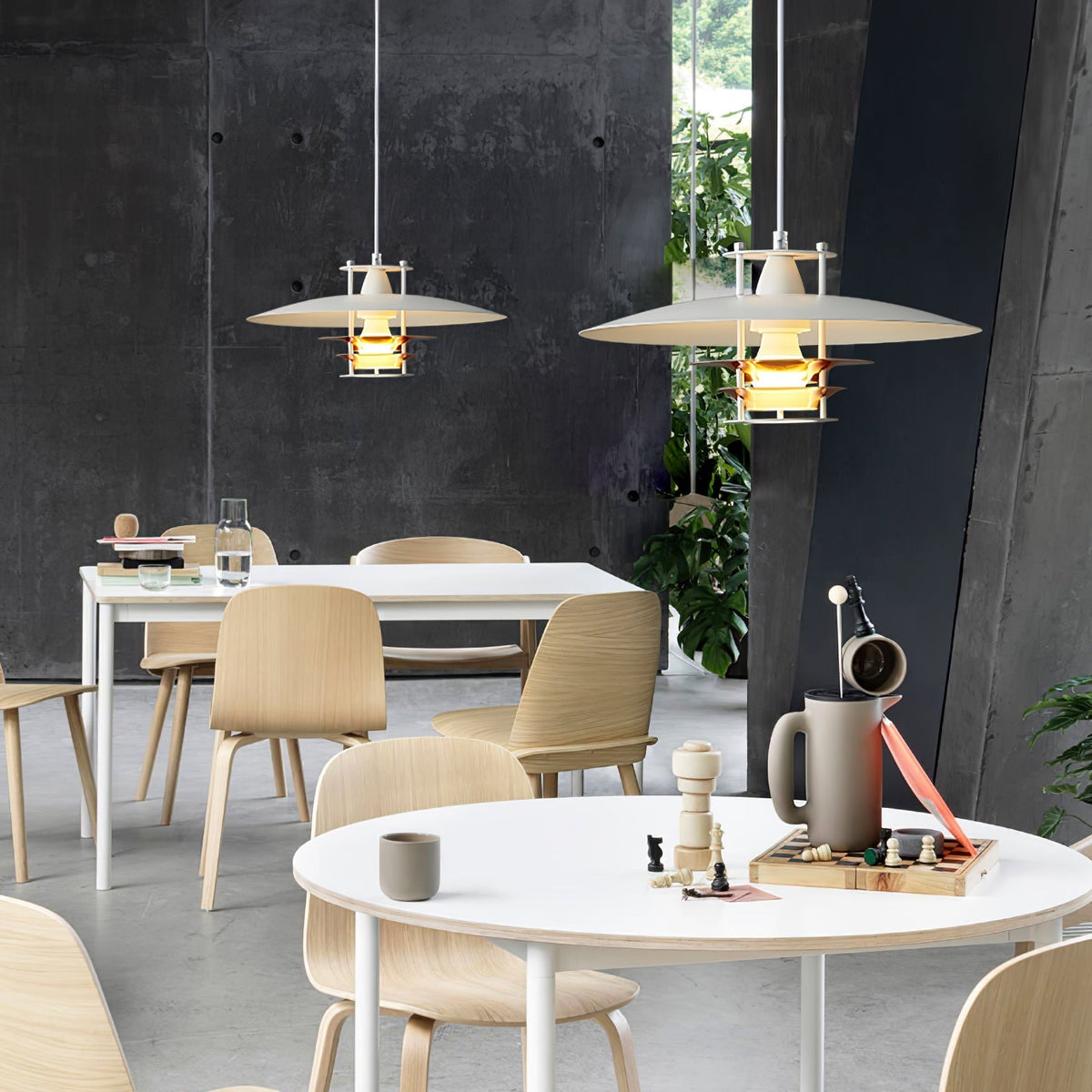 Deldeniel Aluminium Pendant Light-Moonnatur