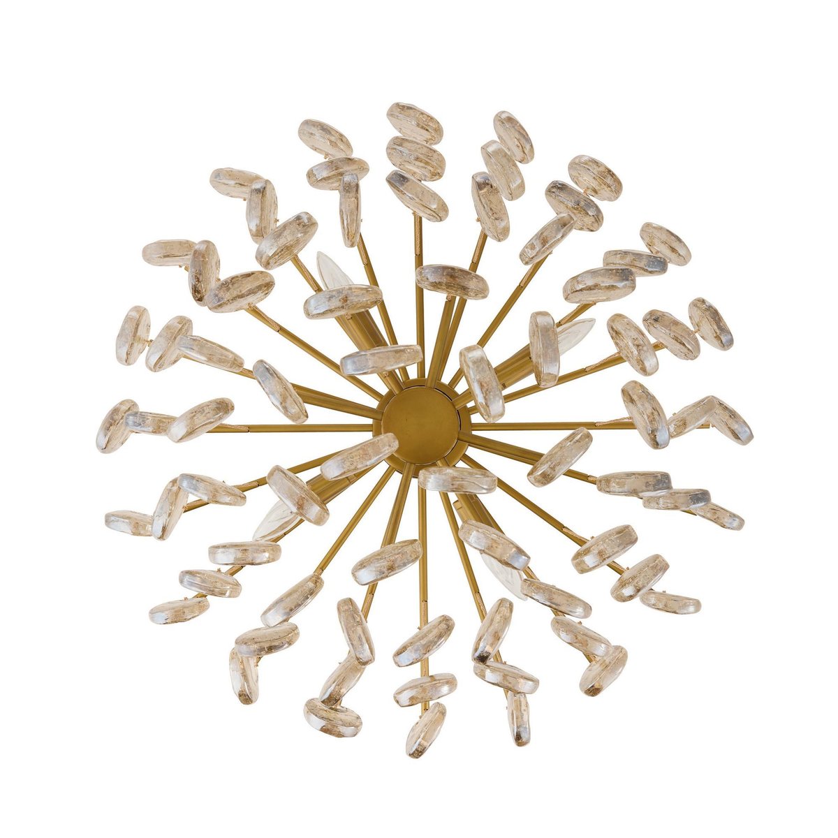 Erlenorie Glass Chandelier-Moonnatur