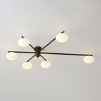Pardenholm Glass Ceiling Light-Moonnatur