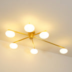 Pardenholm Glass Ceiling Light-Moonnatur