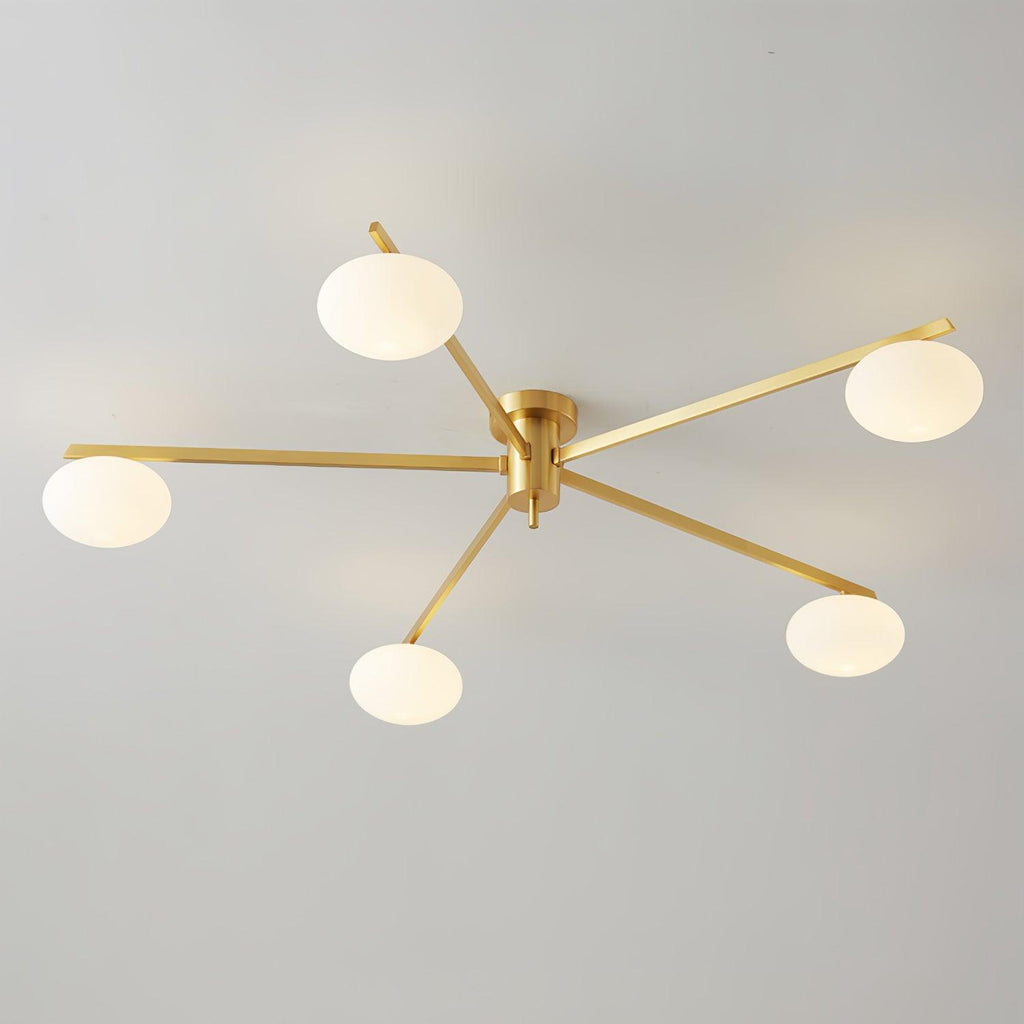 Pardenholm Glass Ceiling Light-Moonnatur