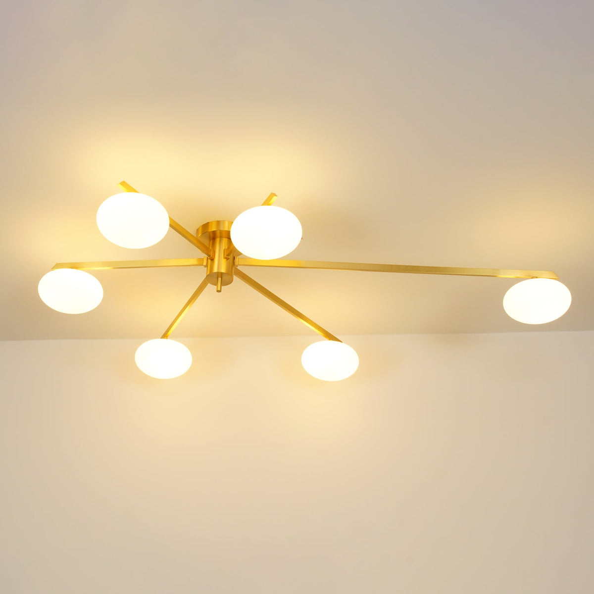 Pardenholm Glass Ceiling Light-Moonnatur