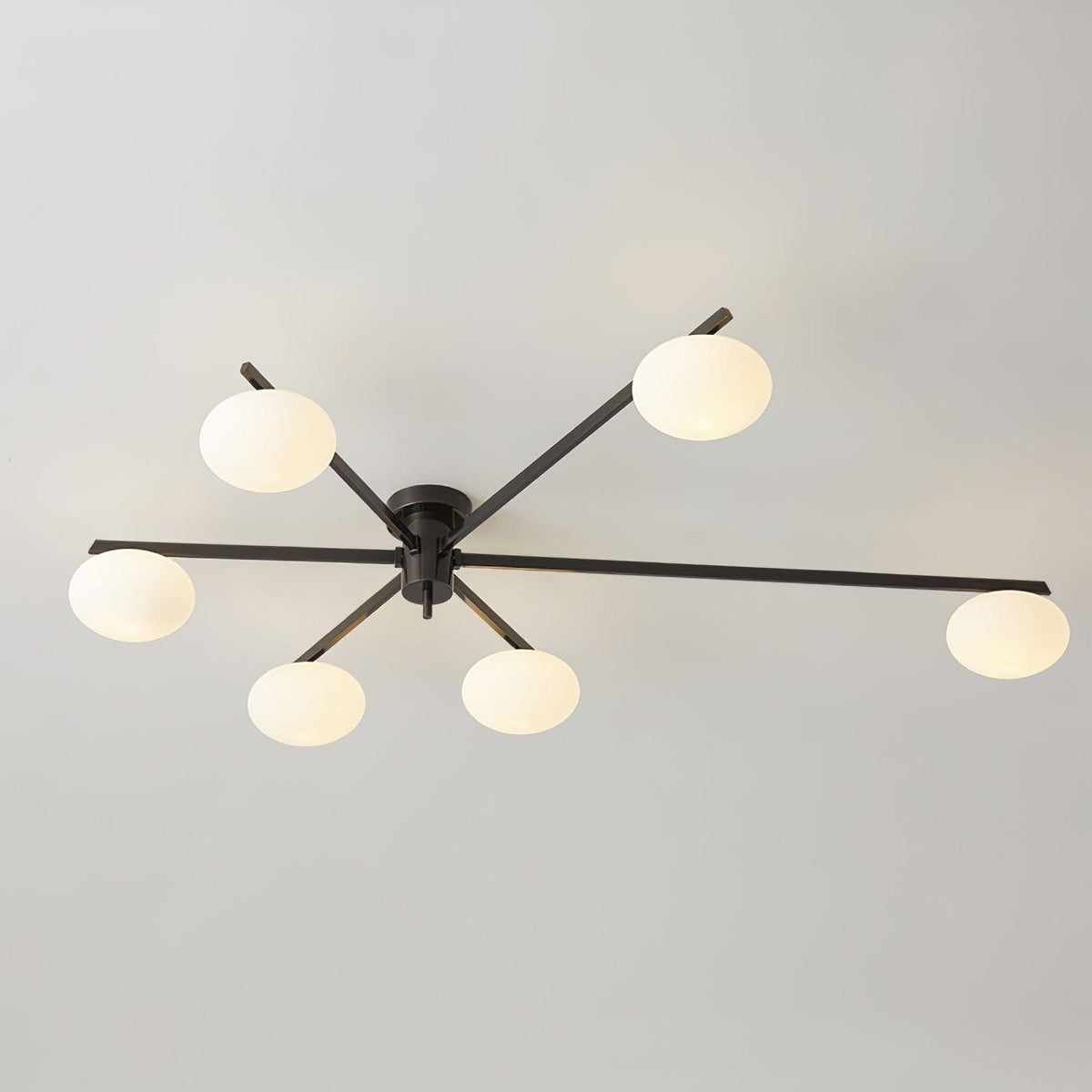 Pardenholm Glass Ceiling Light-Moonnatur