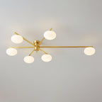 Iverena Glass Ceiling Light-Moonnatur