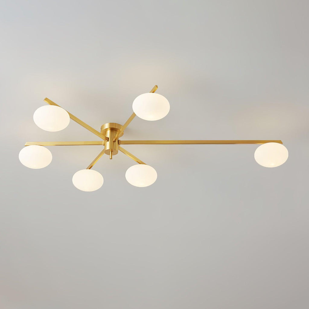 Pardenholm Glass Ceiling Light-Moonnatur