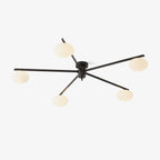 Iverena Glass Ceiling Light-Moonnatur