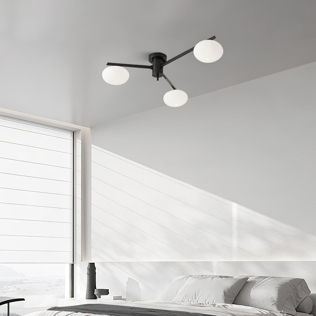 Pardenholm Glass Ceiling Light-Moonnatur