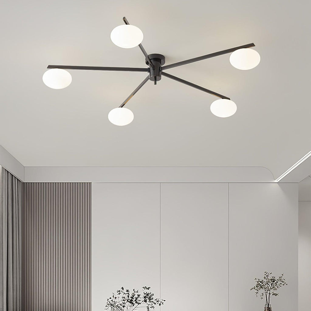 Pardenholm Glass Ceiling Light-Moonnatur