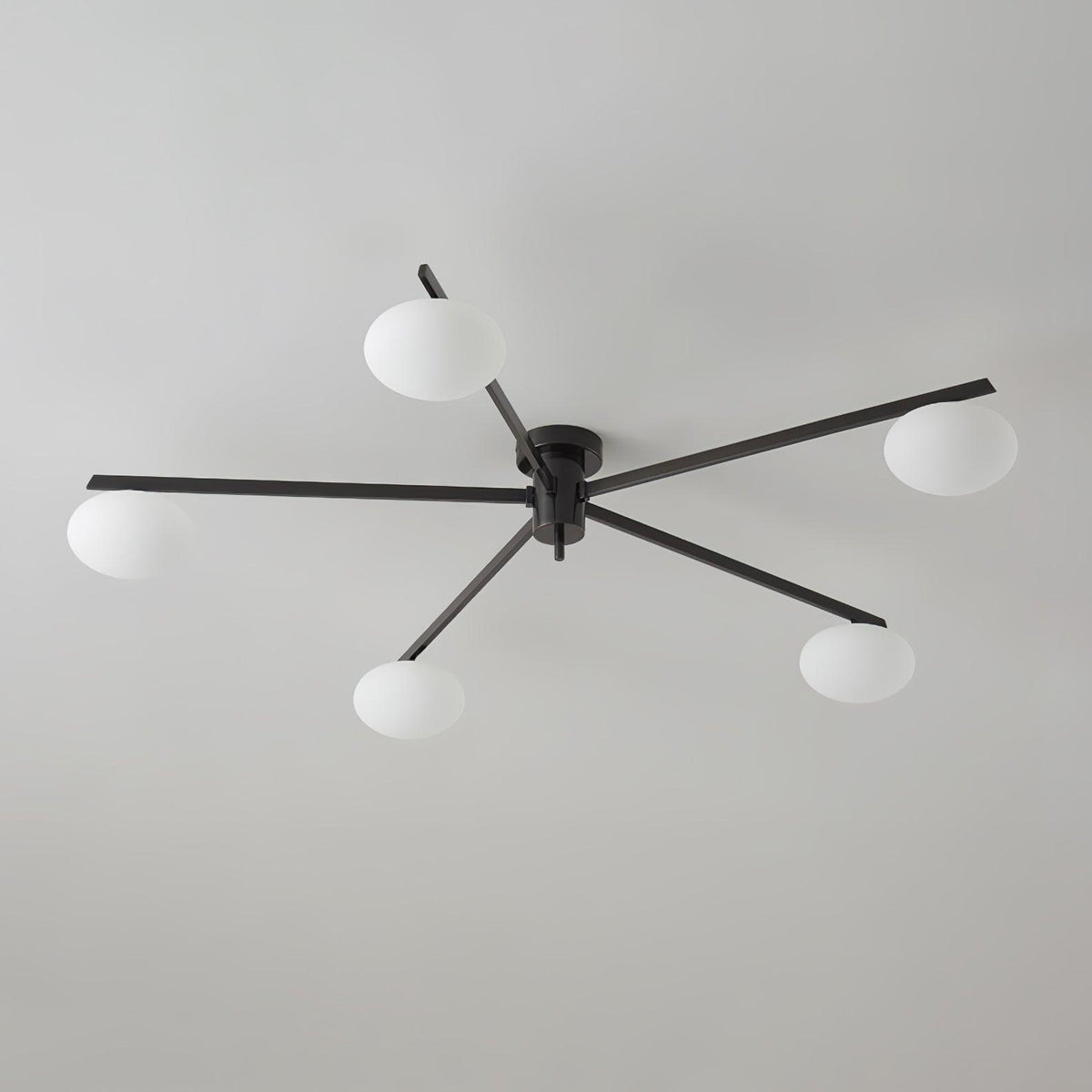 Iverena Glass Ceiling Light-Moonnatur