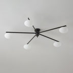 Pardenholm Glass Ceiling Light-Moonnatur
