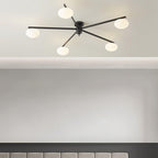 Iverena Glass Ceiling Light-Moonnatur