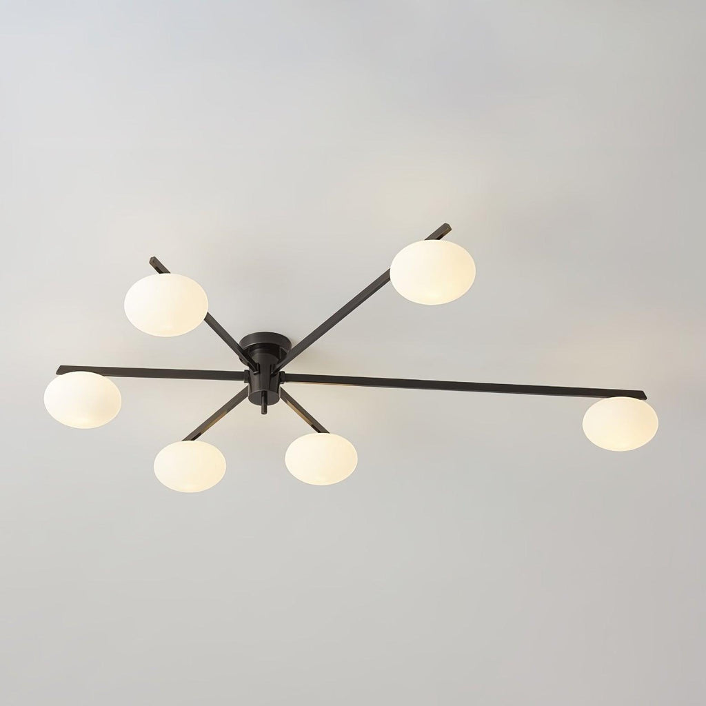 Pardenholm Glass Ceiling Light-Moonnatur
