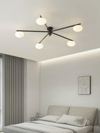 Iverena Glass Ceiling Light-Moonnatur