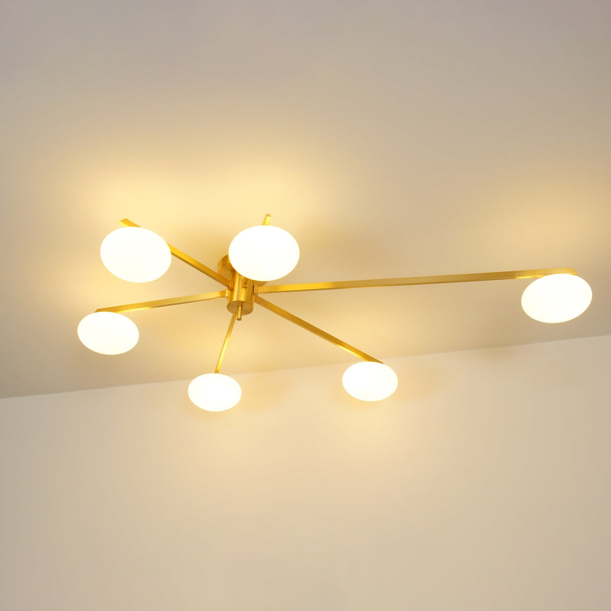 Pardenholm Glass Ceiling Light-Moonnatur