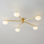 Pardenholm Glass Ceiling Light-Moonnatur
