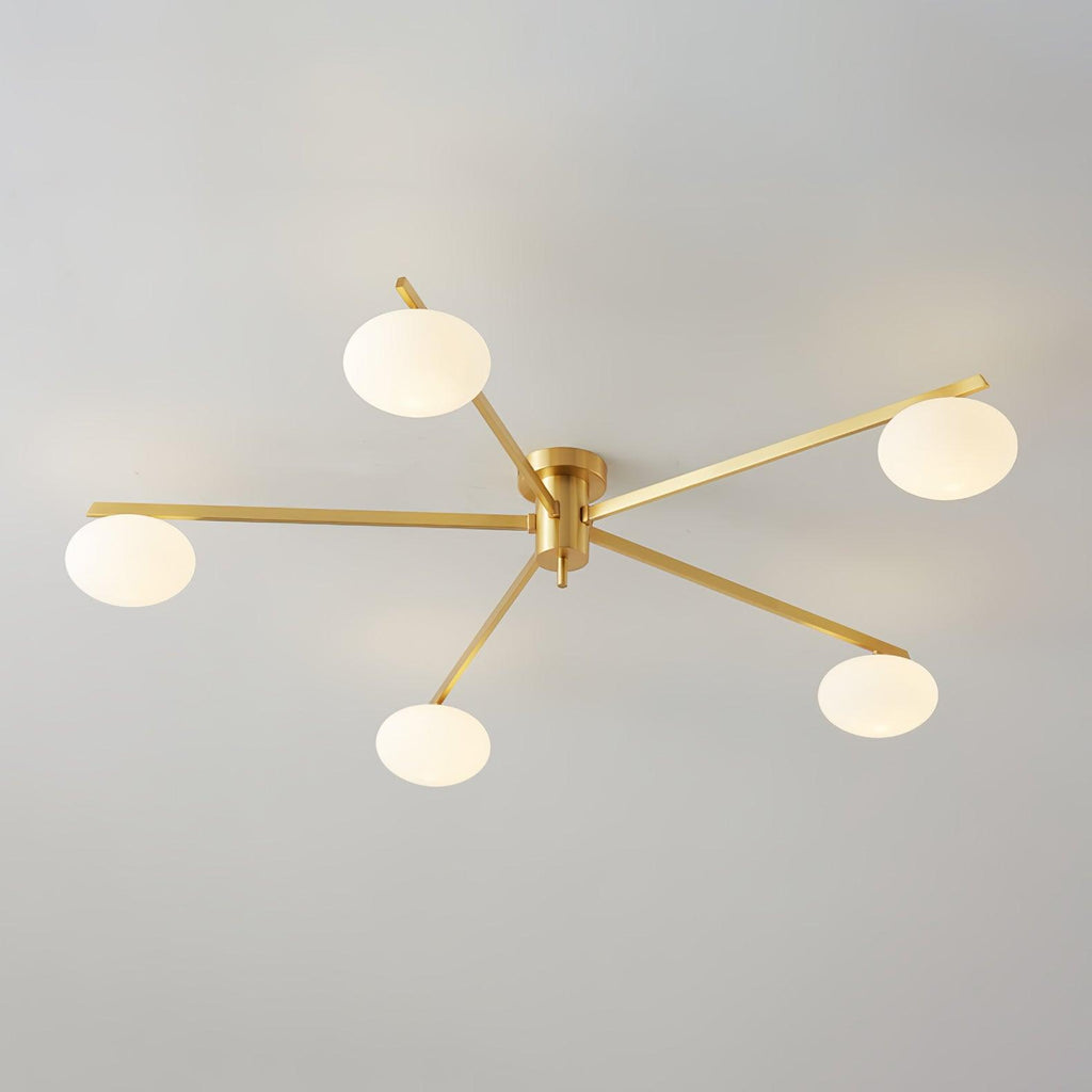 Pardenholm Glass Ceiling Light-Moonnatur