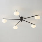 Iverena Glass Ceiling Light-Moonnatur