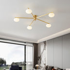 Pardenholm Glass Ceiling Light-Moonnatur
