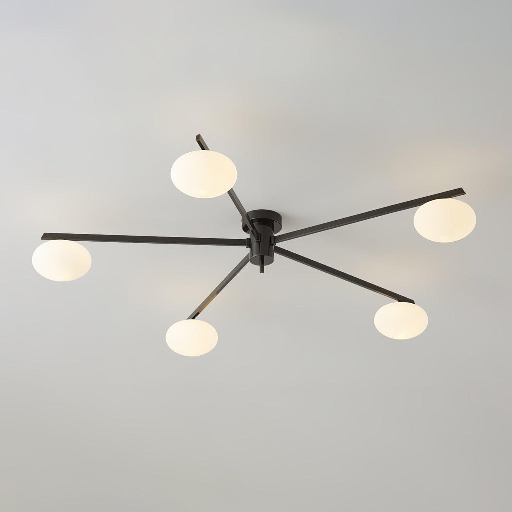 Pardenholm Glass Ceiling Light-Moonnatur