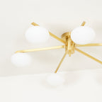 Pardenholm Glass Ceiling Light-Moonnatur