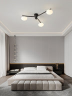 Iverena Glass Ceiling Light-Moonnatur