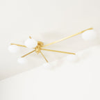 Iverena Glass Ceiling Light-Moonnatur
