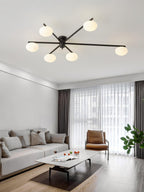 Iverena Glass Ceiling Light-Moonnatur