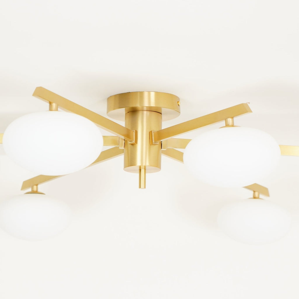 Pardenholm Glass Ceiling Light-Moonnatur