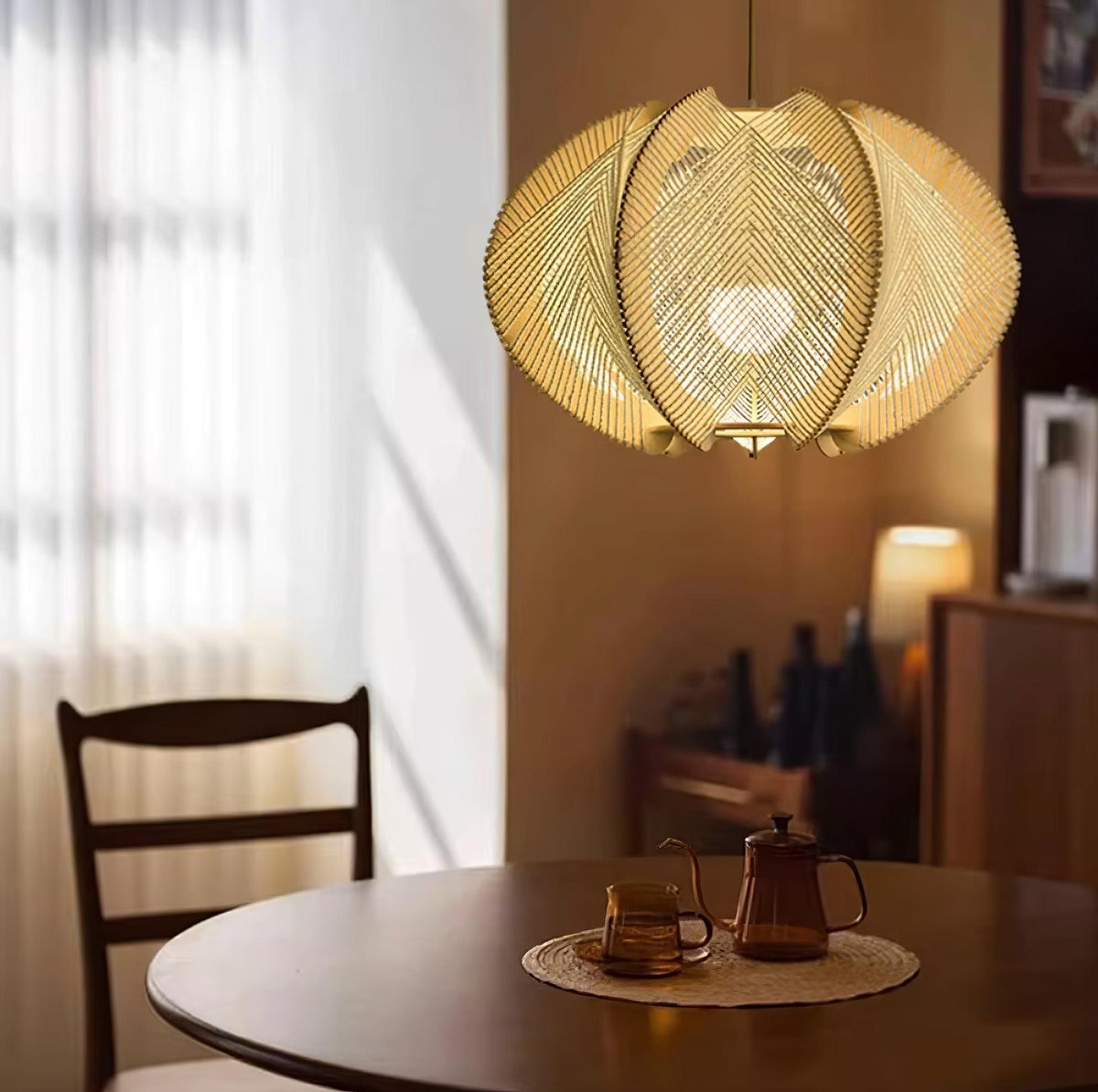 Verdenlyn Hemp Rope Pendant Light-Moonnatur