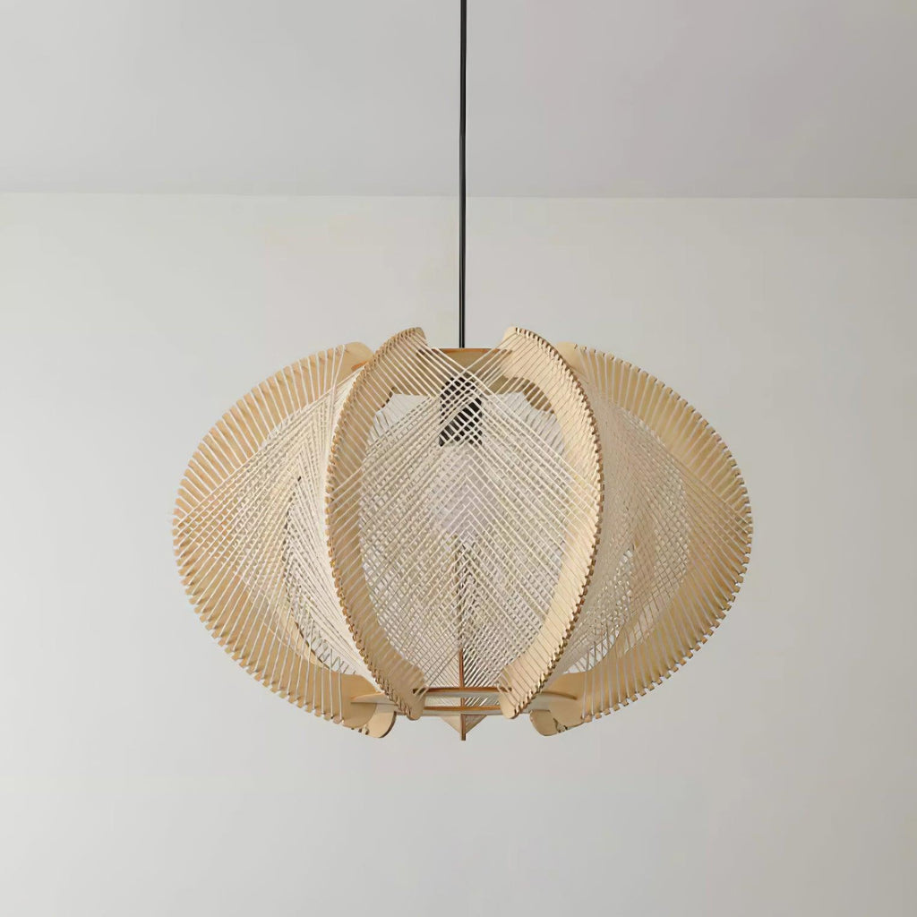 Ravenselis Fabric Pendant Light-Moonnatur
