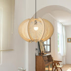 Ravenselis Fabric Pendant Light-Moonnatur
