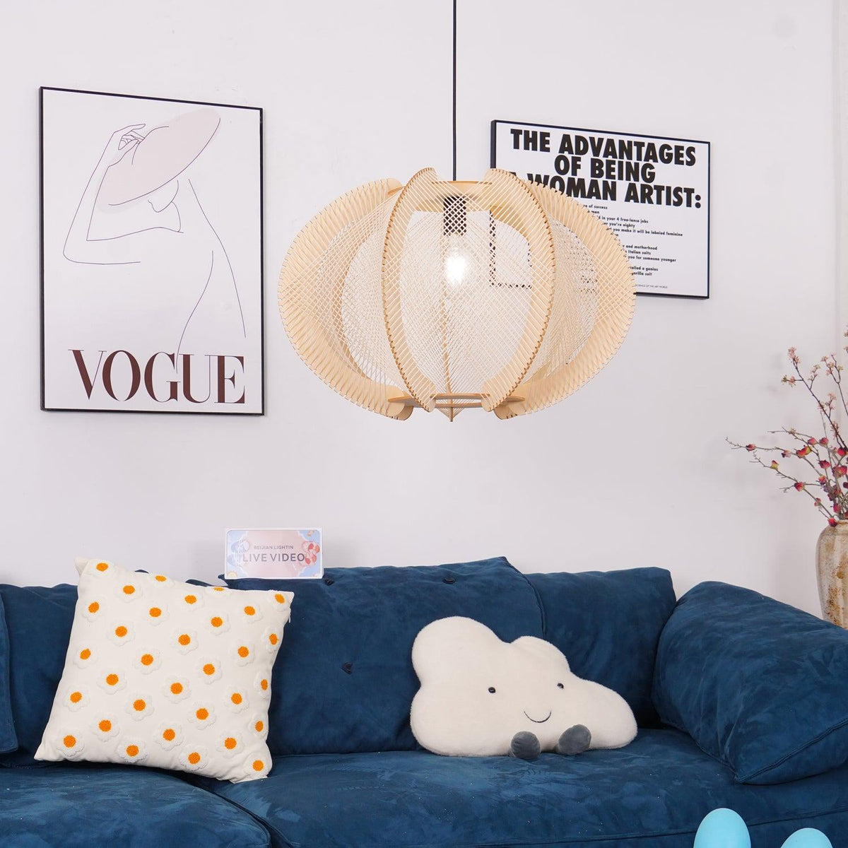 Verdenlyn Hemp Rope Pendant Light-Moonnatur