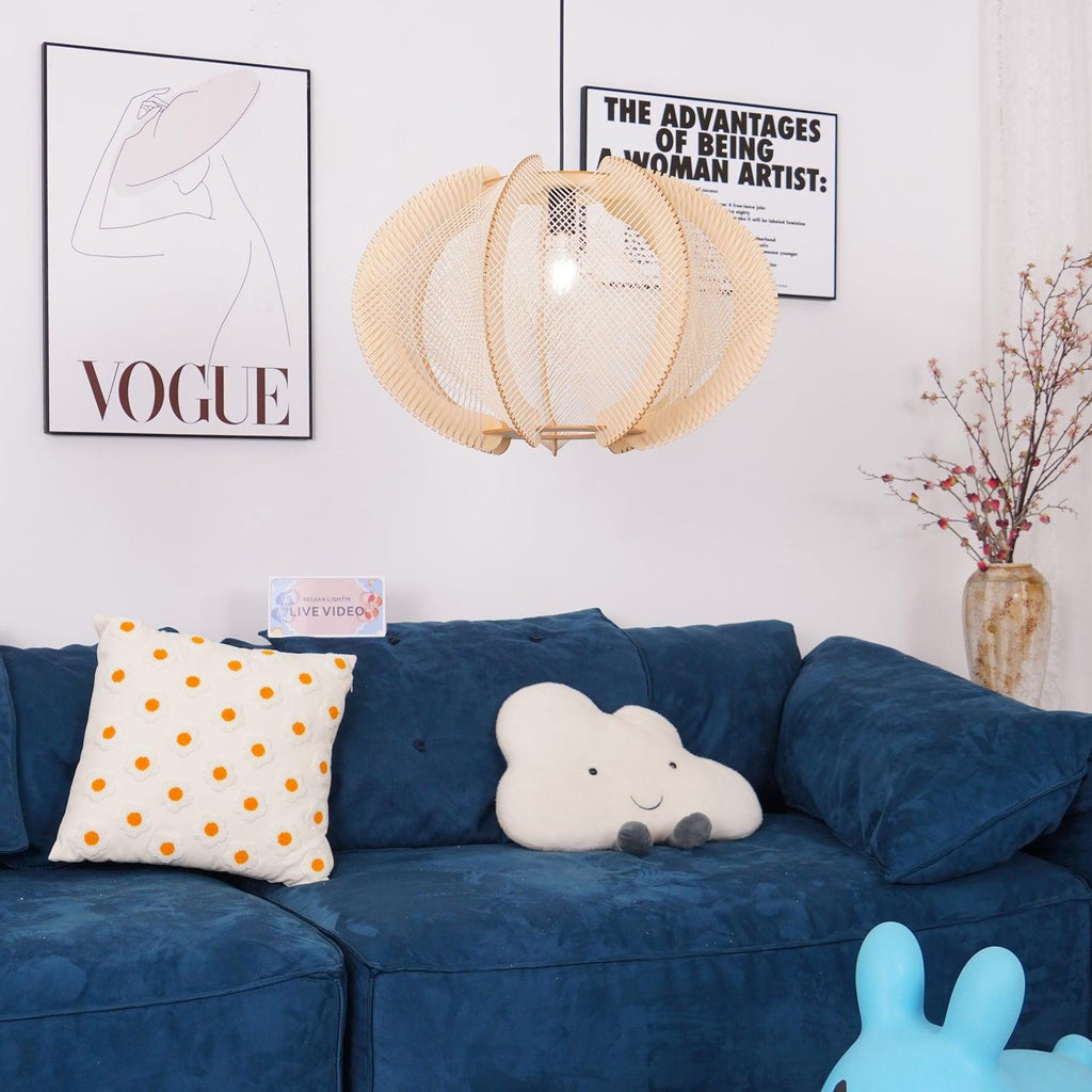 Verdenlyn Hemp Rope Pendant Light-Moonnatur