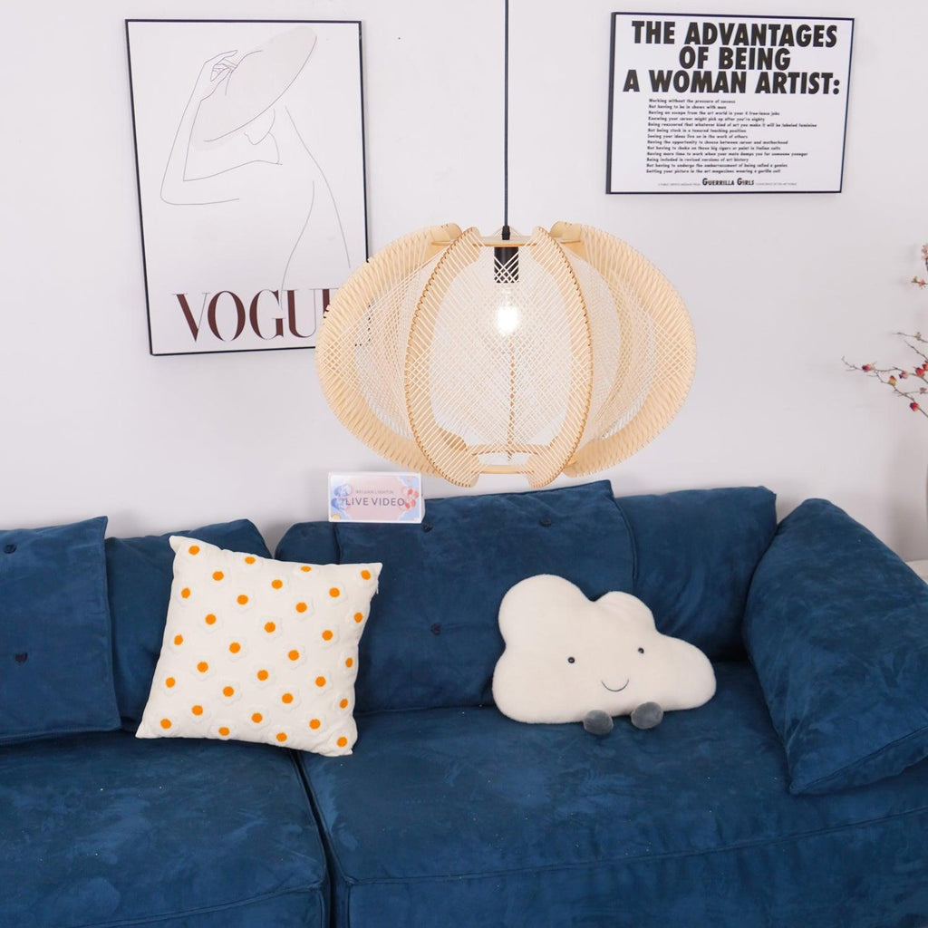 Verdenlyn Hemp Rope Pendant Light-Moonnatur