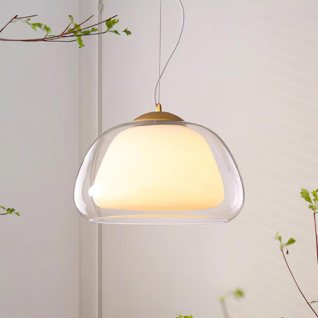 Woldengrove Glass Pendant Light-Moonnatur