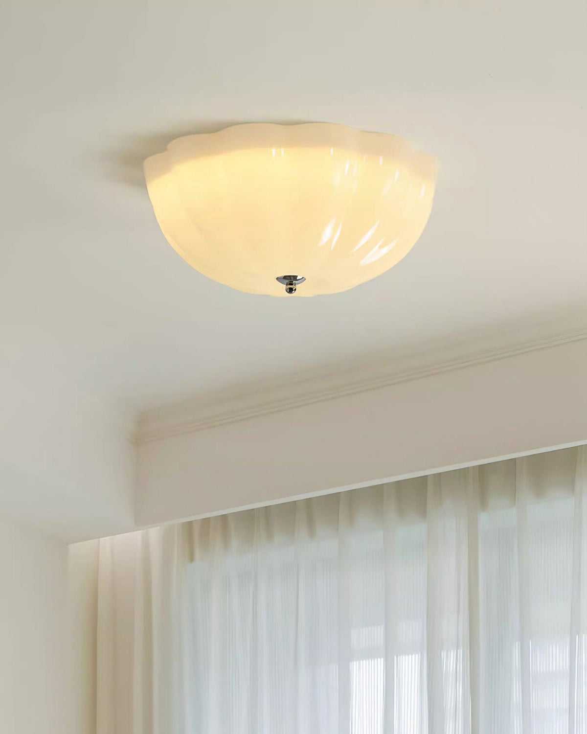 Feslune Glass Ceiling Light-Moonnatur